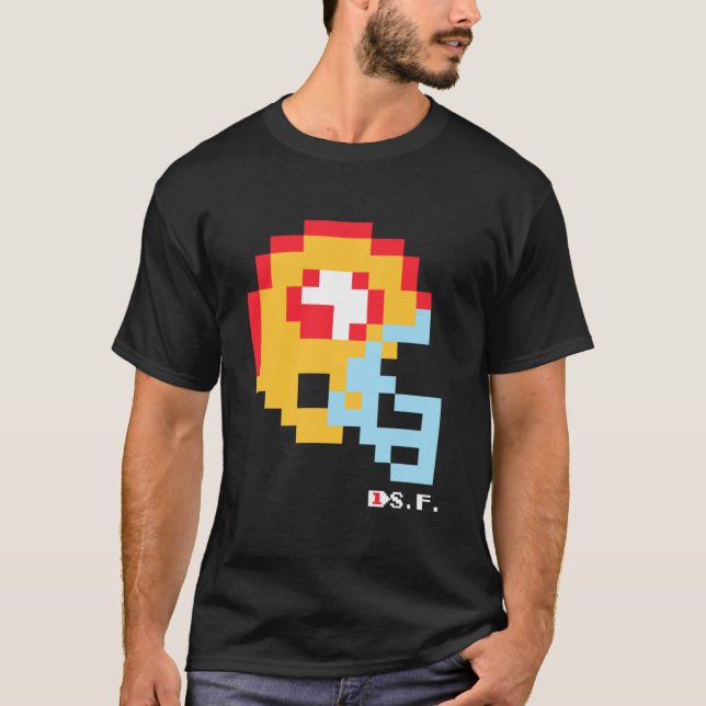 Camiseta SF Helmet - Tecmo Bowl (Frente)