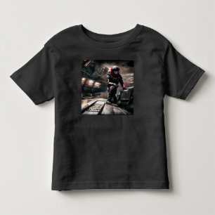 Camiseta SF Hero a bordo nave espacial 3