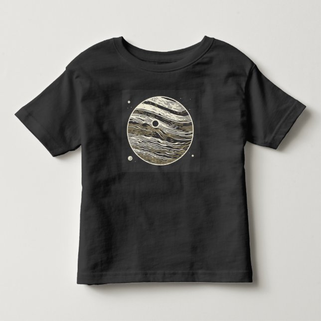 Camiseta SF Júpiter Woodcut 1 (Frente)