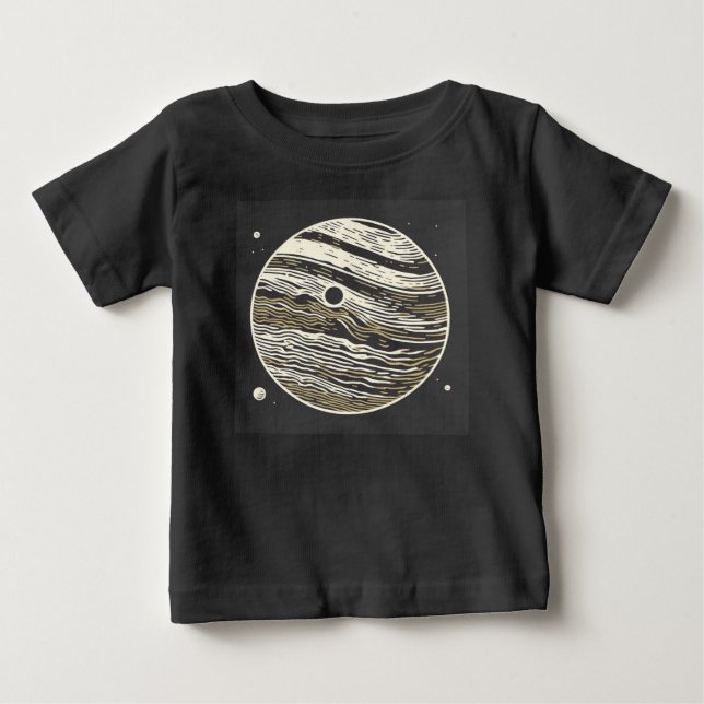 Camiseta SF Júpiter Woodcut 1 (Frente)