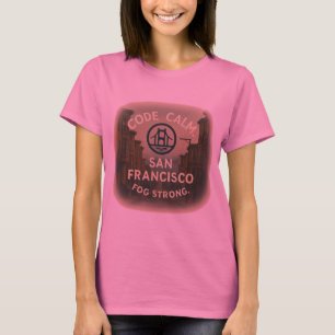 Camiseta SF Mulher Código do Teto Calma Noco Forte Urso Poé