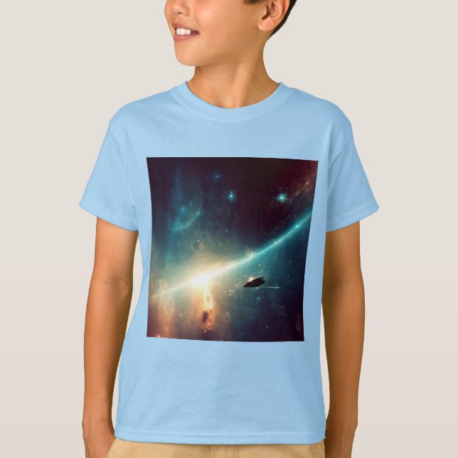 Camiseta SF - Ópera Espacial 2 (Frente)