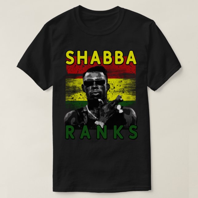 Camiseta Shabba classifica shabba como shabba classifica sh (Frente do Design)