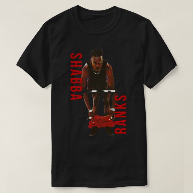 Camiseta Shabba Ranks (Frente do Design)
