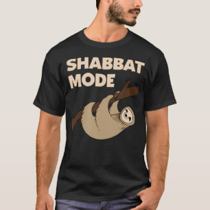 Camiseta Shabbat Mode Shirt Sleepeepth Time For Shabbat J