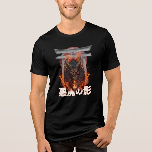 Camiseta Shadow of the Akuma – Demon’s Wrath (Frente)