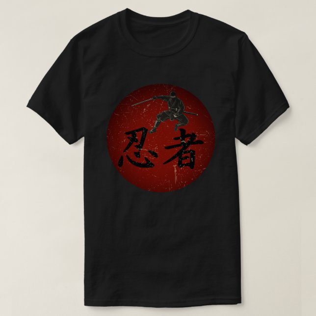 Camiseta Shadow of the Shinobi (Frente do Design)