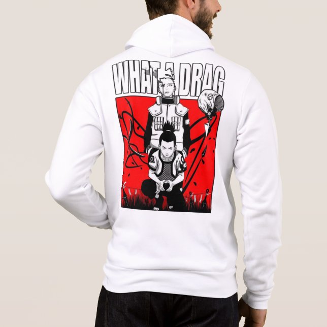 Camiseta 🧠Shadow Strategist Hoodie – Lazy Genius Style🧠🖤 (Verso)