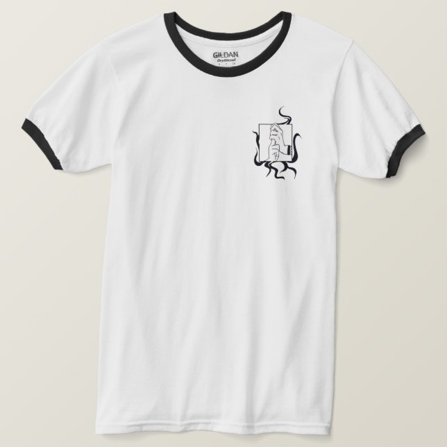 Camiseta Shadow Strategist Tee – Tactical Ninja Style🕶️ (Frente do Design)