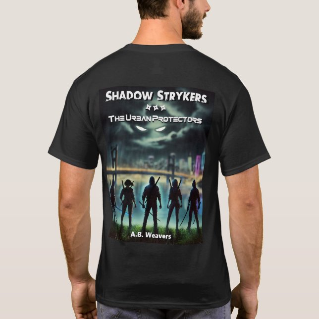 Camiseta Shadow Strykers Book T Shirt (Verso)