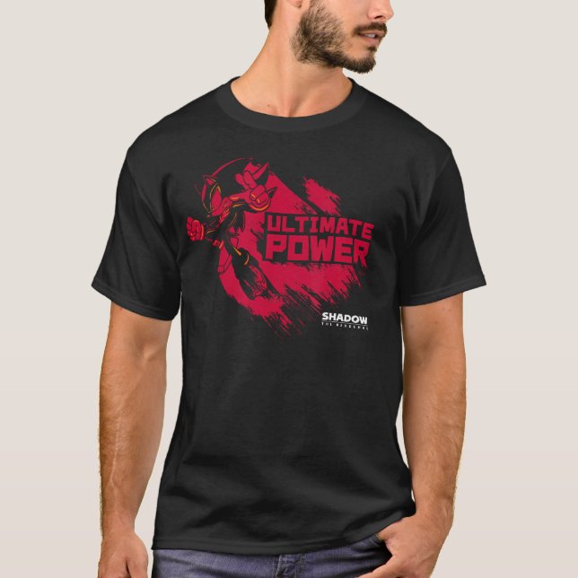 Camiseta Shadow The Hedgehog - Poder Final (Frente)