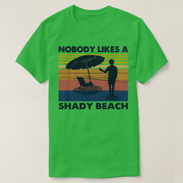 Camiseta Shady Beach (Frente do Design)