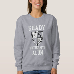 Camiseta Shady University Alum fofoca óculos escuros engraç