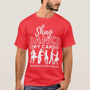 Camiseta Shag Dance é a minha vida de áudio é boa na Caroli