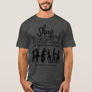 Camiseta Shag Dance é minha fonte de juventude na Carolina 