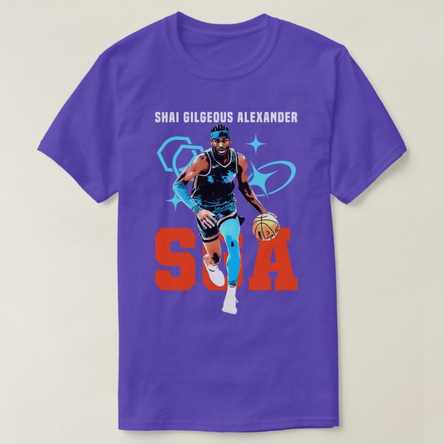 Camiseta Shai Gilgeous Alexander (Frente do Design)