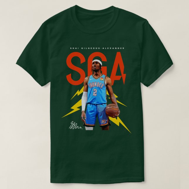 Camiseta Shai Gilgeous Alexander 1 (Frente do Design)
