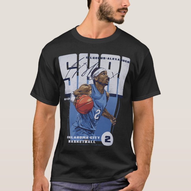 Camiseta Shai Gilgeous-Alexander Oklahoma City (Frente)