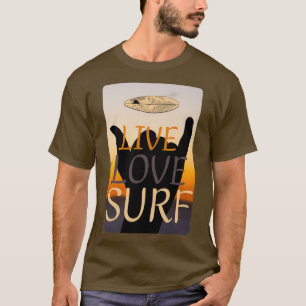Camiseta Shaka retro surfing shaka design legal