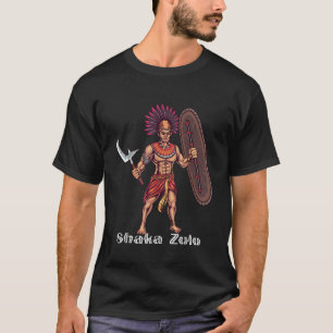 Camiseta Shaka Zulu líder guerreiro africano Rei africano J