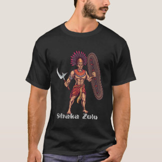 Camiseta Shaka Zulu líder guerreiro africano Rei africano J