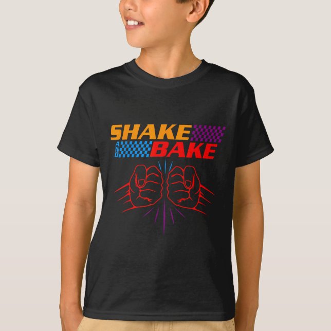 Camiseta Shake And Bake _ Ditos Engraçados de Cami (Frente)