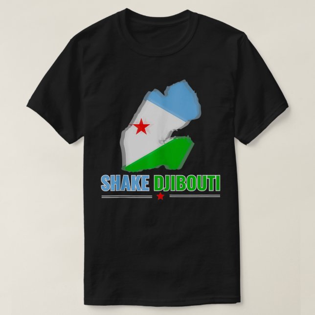 Camiseta Shake Djibouti (Frente do Design)