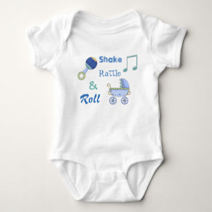 Camiseta Shake Rattle and Roll Baby Boy's Bonitinho