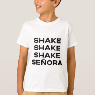 Camiseta Shake Shake Senora Dia de as Bruxas engraçado Co