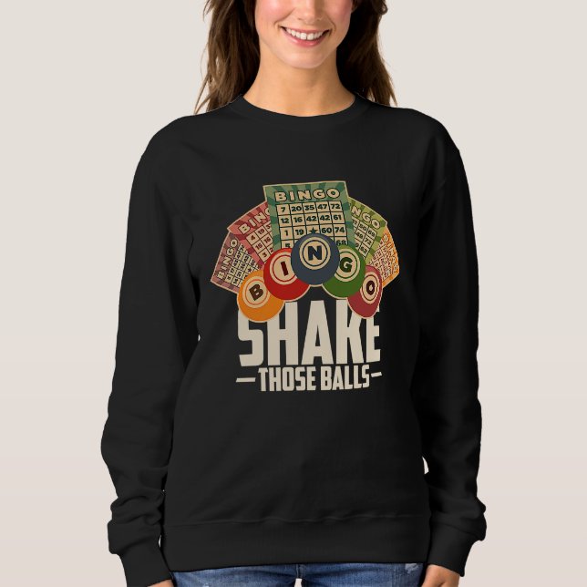 Camiseta Shake Those Balls Funny Bingo T (Frente)