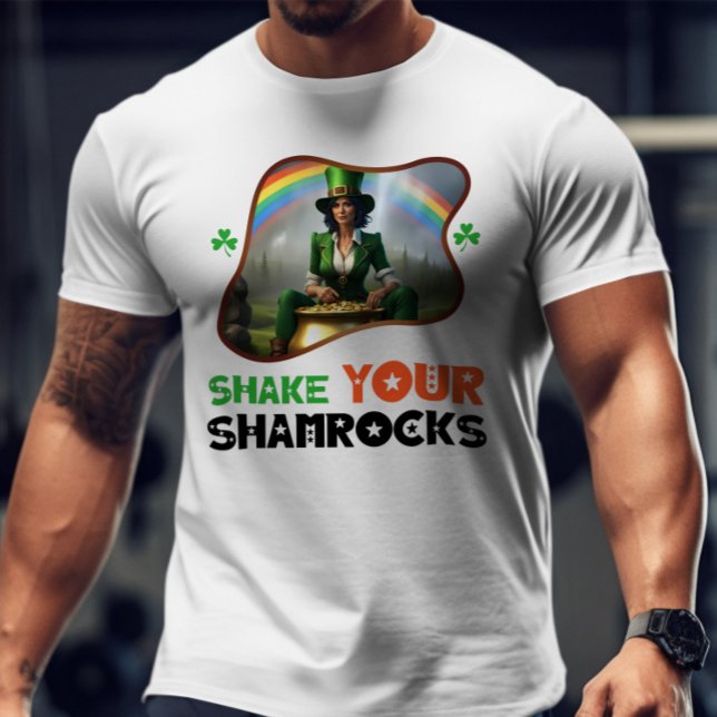 Camiseta Shake Your Shamrocks - Irish Pub Trivia Night (Criador carregado)