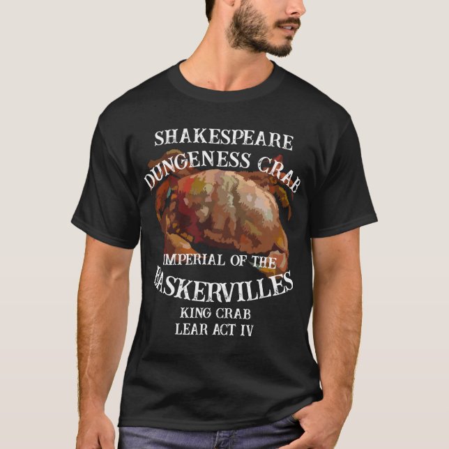 Camiseta Shakespeare Crab Lear Dungeness Imperial (Frente)
