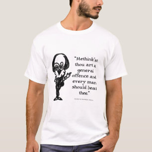Camiseta Shakespeare Insultas Alls Bem