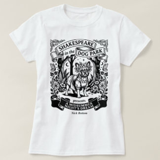 Camiseta Shakespeare no Parque dos Cães - Nick Bottom