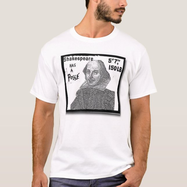 Camiseta shakespeare tem uma legião (Frente)