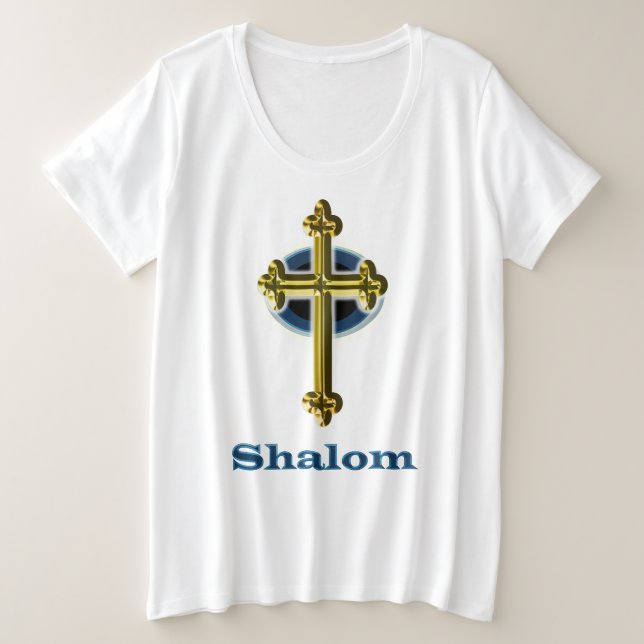 Camiseta Shalom (Frente do Design)