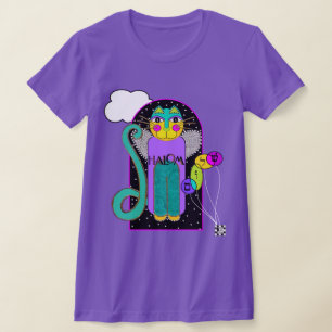 Camiseta Shalom Angel Cat