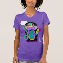 Camiseta Shalom Angel Cat