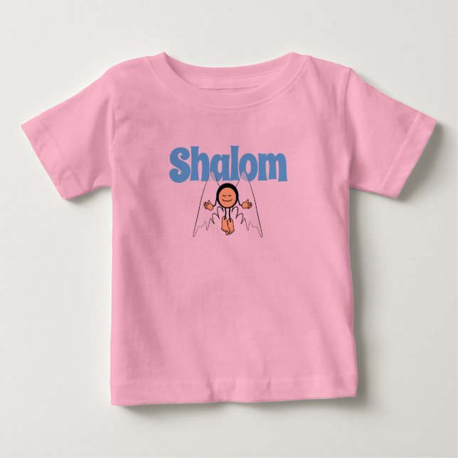 Camiseta Shalom Angel Emoji (Frente)