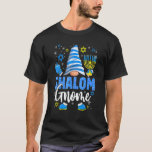 Camiseta Shalom Gnome Menorah Dreidel Hanukkah Chanukah jud<br><div class="desc">Shalom Gnomo Menorah Dreidel Hanukkah Chanukah Judaicas.</div>