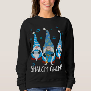 Camiseta Shalom Gnomos Feliz Chanukah Menorah Hanukkah Jewi