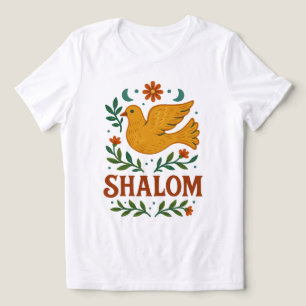 Camiseta Shalom Pombo Paz Terra                           