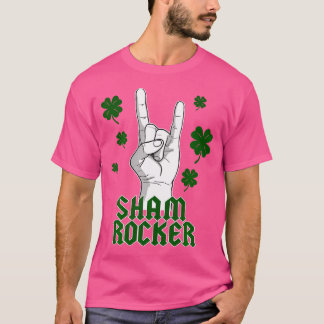 Camiseta Sham Rocker Heavy Metal Shamrocks Rua Patrick.