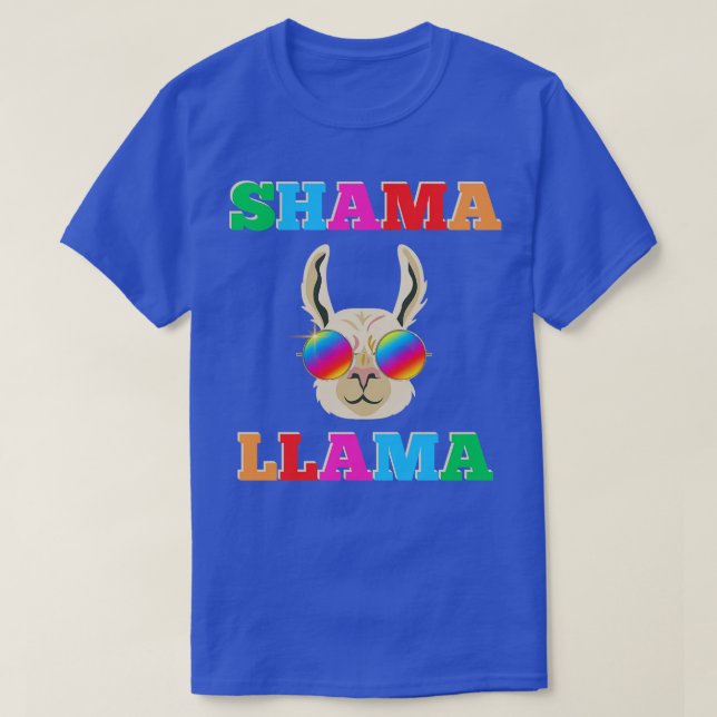Camiseta Shama Llama (Frente do Design)