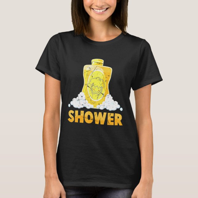 Camiseta Shampoo - Chá - Bolhas - Figurino - 1 De 2 Melhore (Frente)
