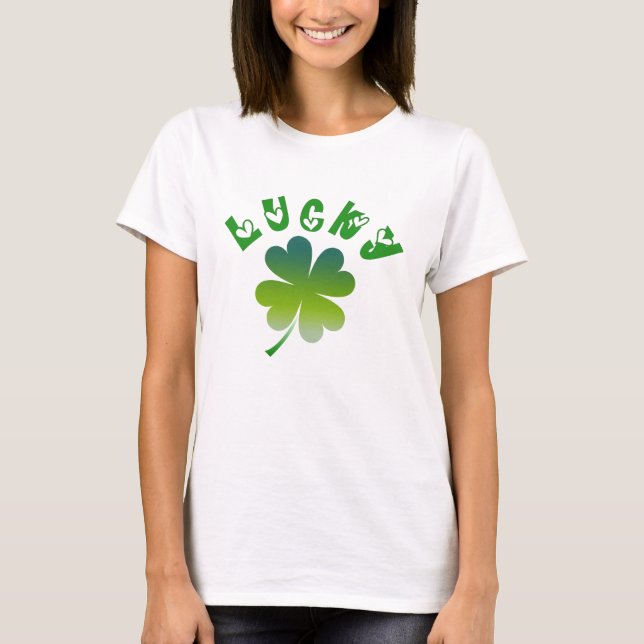 Camiseta shamrock (Frente)