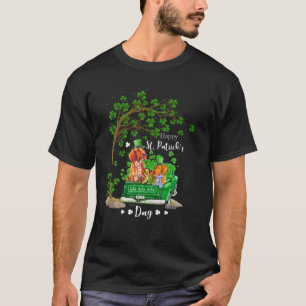 Camiseta Shamrock Cl da Família de Caminhão de Dia de São P