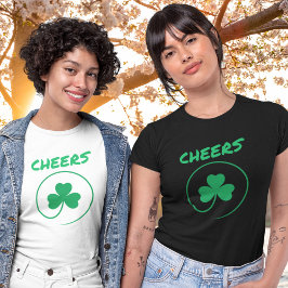 Camiseta Shamrock Clover Irish Pride Dia de São Patrício Ch