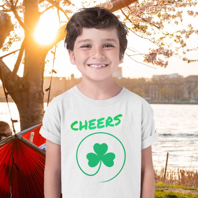 Camiseta Shamrock Clover Leaf Lucky Dia de São Patrício Che (Criador carregado)