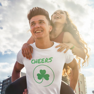 Camiseta Shamrock Clover Lucky Irish Pride Ireland Saúde